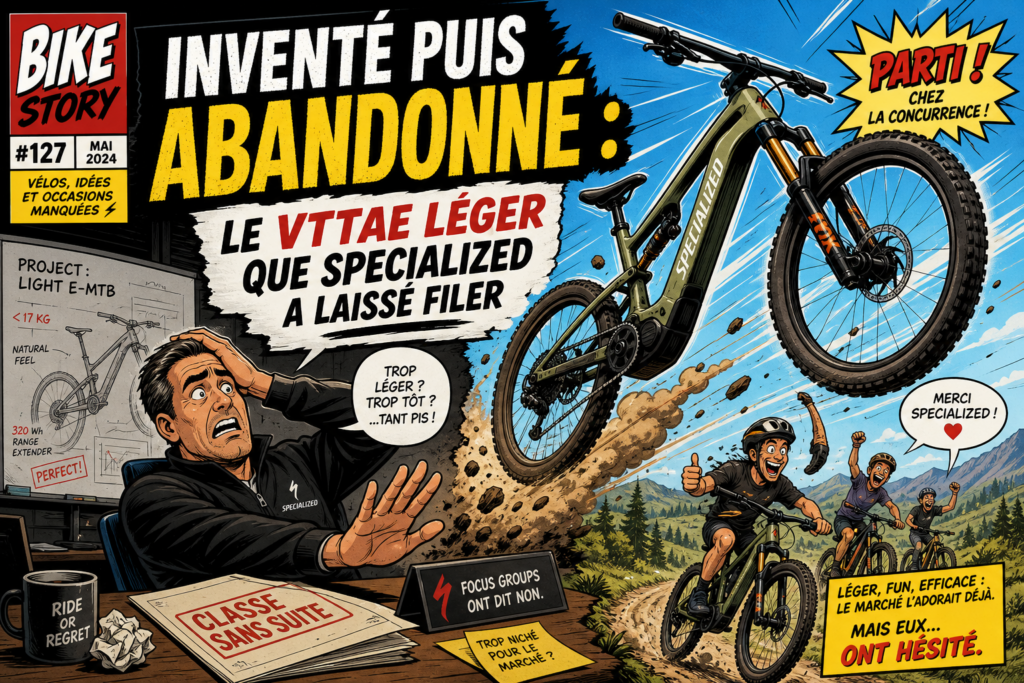 Inventé puis abandonné le VTTAE léger que Specialized a laissé filer
